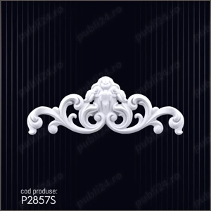 Coroana ornamentala din poliuretan dur pentru interior si exterior