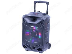 Boxa activa 12inch ABS USB SD FM BT ACCU Thunder