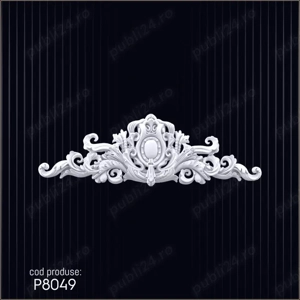 Coroana ornamentala din poliuretan dur pentru interior si exterior