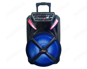 Boxa portabila 12inch Accu BT FM USB-Mic 1231 Alien