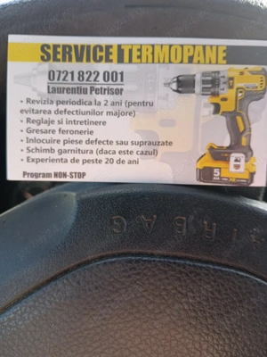 Service: reparatii reglaje termopane și producție plase insecte 