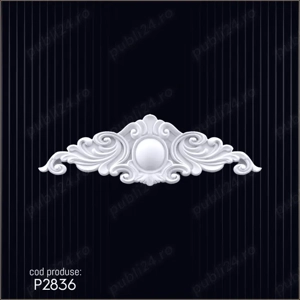 Coroana ornamentala din poliuretan dur pentru interior si exterior