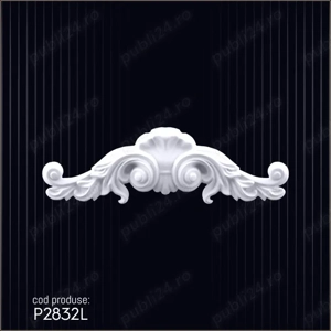 Coroana ornamentala din poliuretan dur pentru interior si exterior