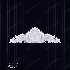 Coroana ornamentala din poliuretan dur pentru interior si exterior