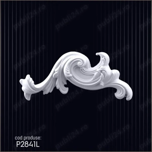 Coroana ornamentala din poliuretan dur pentru interior si exterior