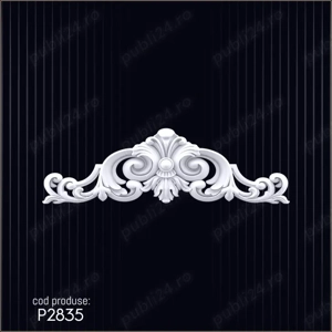 Coroana ornamentala din poliuretan dur pentru interior si exterior