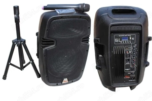 Incinta acustica activa 10inch ABS 2110AMS USB SD FM BT Alien