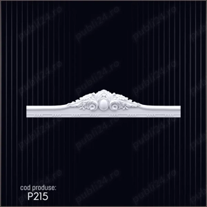 Coroana ornamentala din poliuretan dur pentru interior si exterior