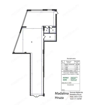 Zona 13 Septembrie-Petre Ispirescu sp 188 mp vitrina 10 ml prima inchiriere - imagine 5