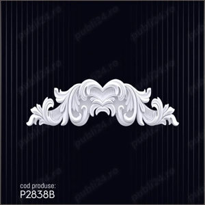 Coroana ornamentala din poliuretan dur pentru interior si exterior