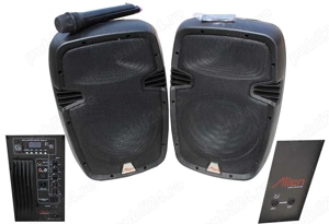 Set 2 boxe ABS 10inch 2110 USB SD FM BT Alien