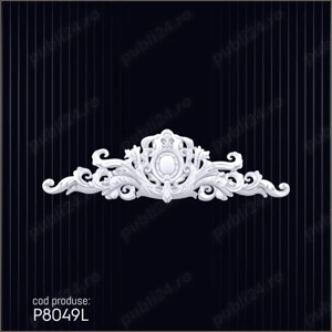 Coroana ornamentala din poliuretan dur pentru interior si exterior