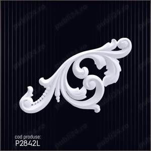 Coroana ornamentala din poliuretan dur pentru interior si exterior