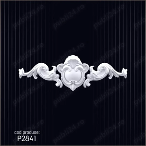 Coroana ornamentala din poliuretan dur pentru interior si exterior