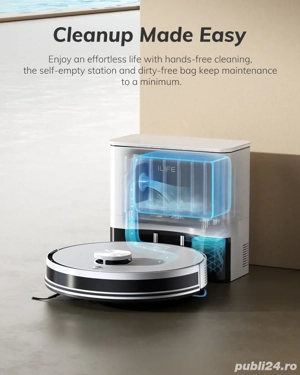Aspirator Robot Nou ILIFE A30 PRO Smart App - imagine 2