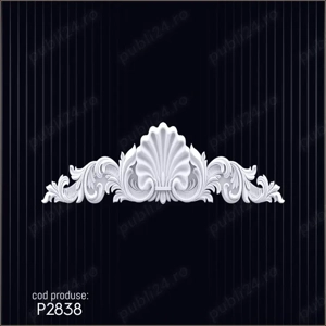 Coroana ornamentala din poliuretan dur pentru interior si exterior