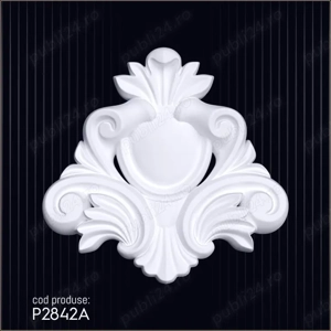 Coroana ornamentala din poliuretan dur pentru interior si exterior