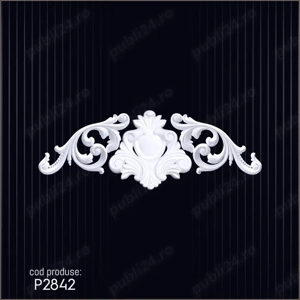 Coroana ornamentala din poliuretan dur pentru interior si exterior