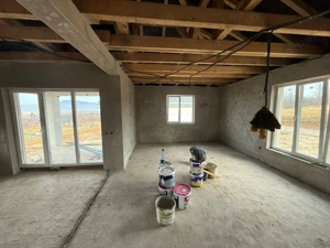 Casă nouă, 114 mp utili, semifinisată – Satul Nou de Jos, tip Mediteranean - imagine 9