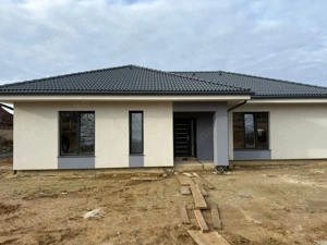 Casă nouă, 114 mp utili, semifinisată – Satul Nou de Jos, tip Mediteranean - imagine 2