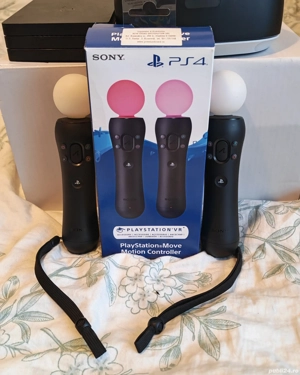PlayStation VR CUH-ZVR2 complet + controllere Move + cameră + adaptor PS5 - imagine 5