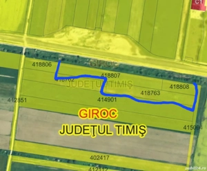 Vând  teren  Extravilan  Giroc  