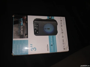 boxa portabila cu radio  slot de card cu usb si blutut noua 