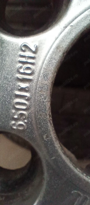 vând set de 4 jante din aliaj cu anvelope dimensiunea 205/55/16 - imagine 7