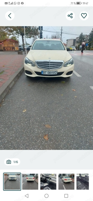 Mercedes benz W 212  - imagine 5