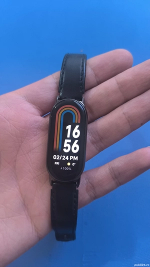 Xiaomi Smart Band 8 și cu două medalii cu România personalizate de mine oferite gratuit!+Un adaptor. - imagine 4