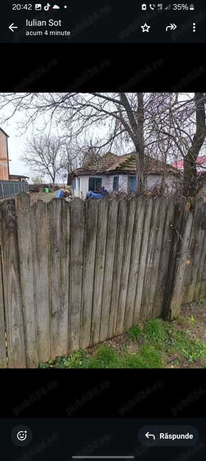 Vind teren cu casa demolabila , - imagine 3
