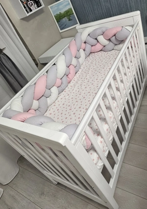 Patut bebe lemn masiv 120x60