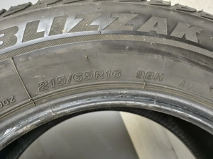 Anvelope 215/65 R16, iarna, Bridgestone, DOT 2017 - imagine 5