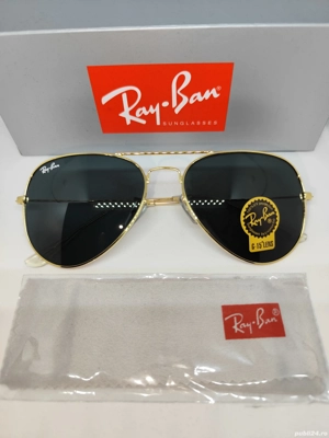 Ochelari de soare Ray Ban Aviator 3026 Golden Frames-lentile de 62 mm
