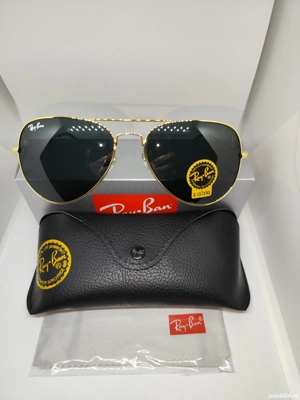 Ochelari de soare Ray Ban Aviator 3026 Golden Frames-lentile de 62 mm