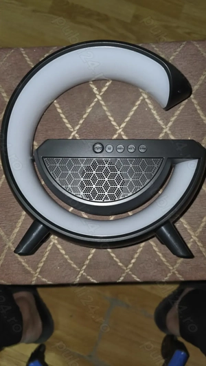 Statie de incarcare Wireless RGB - Bluetooth - Boxa - imagine 4