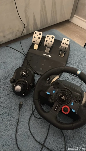 Volan Logitech G29+Schimbator - imagine 4