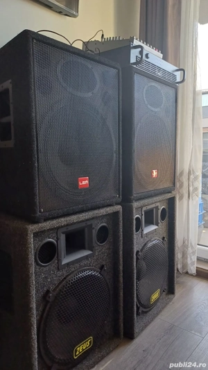 Sistem de sonorizare pentru evenimente