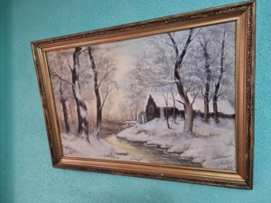 Vând tablouri vechi pictate și foto