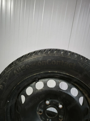 Vând Cauciucuri Iarna+jante tabla - imagine 3
