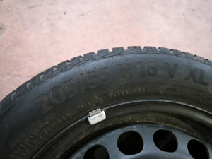 Vând Cauciucuri Iarna+jante tabla - imagine 2