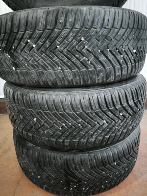 Vând Cauciucuri Iarna+jante tabla - imagine 5