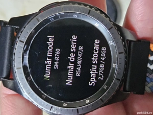 Smartwatch ceas Samsung Galaxy Gear 3 - imagine 3