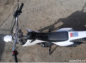 Motocicletă cross, 4 timpi cu pornire electrică - imagine 4