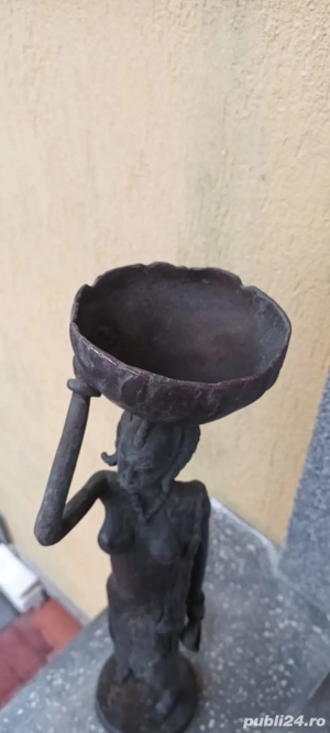 Statuie veche din Bronz 