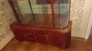 Vand vitrina superba lemn lacuit,stare perfecta