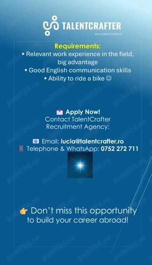 Angajare posturi multiple Olanda - imagine 2