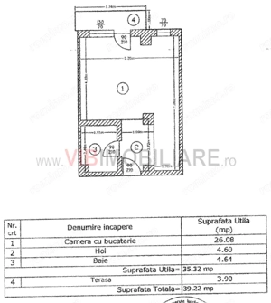 Garsoniera de vanzare in Militari Residence in apropiere de Mall Militari - imagine 10