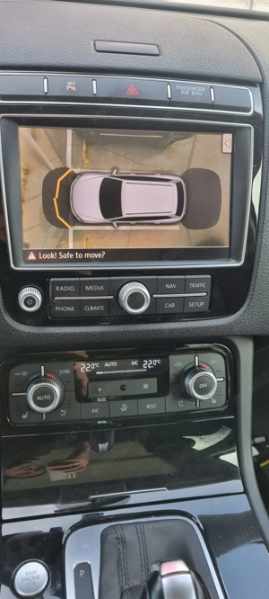 Vand VW Touareg 2015 full option R line exterior, camere 360, perne aer, plafon panoramic - imagine 7