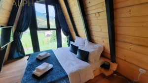 Cabana A Frame 115mp utili, Teren 3450mp, Coada Lacului Colibita - imagine 16